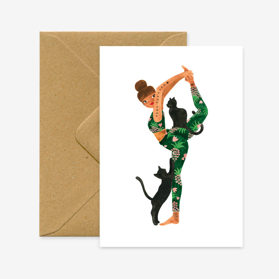 Yoga Forever Card