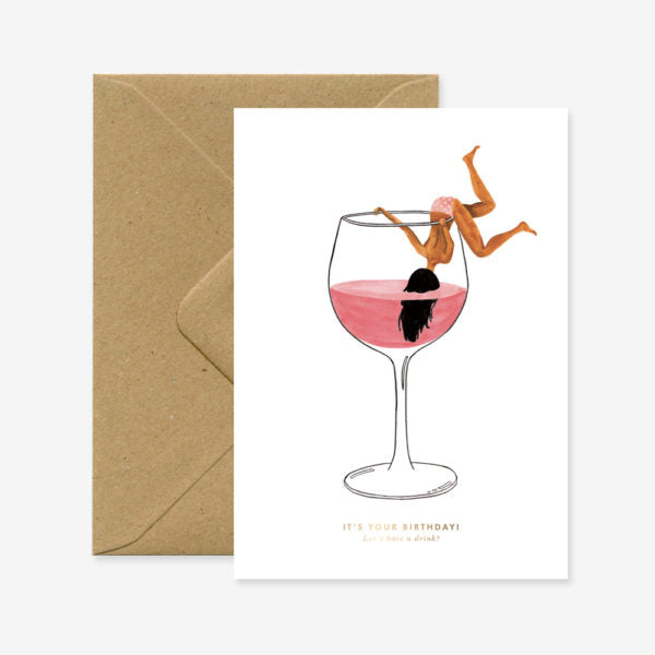 Just One Drink Card