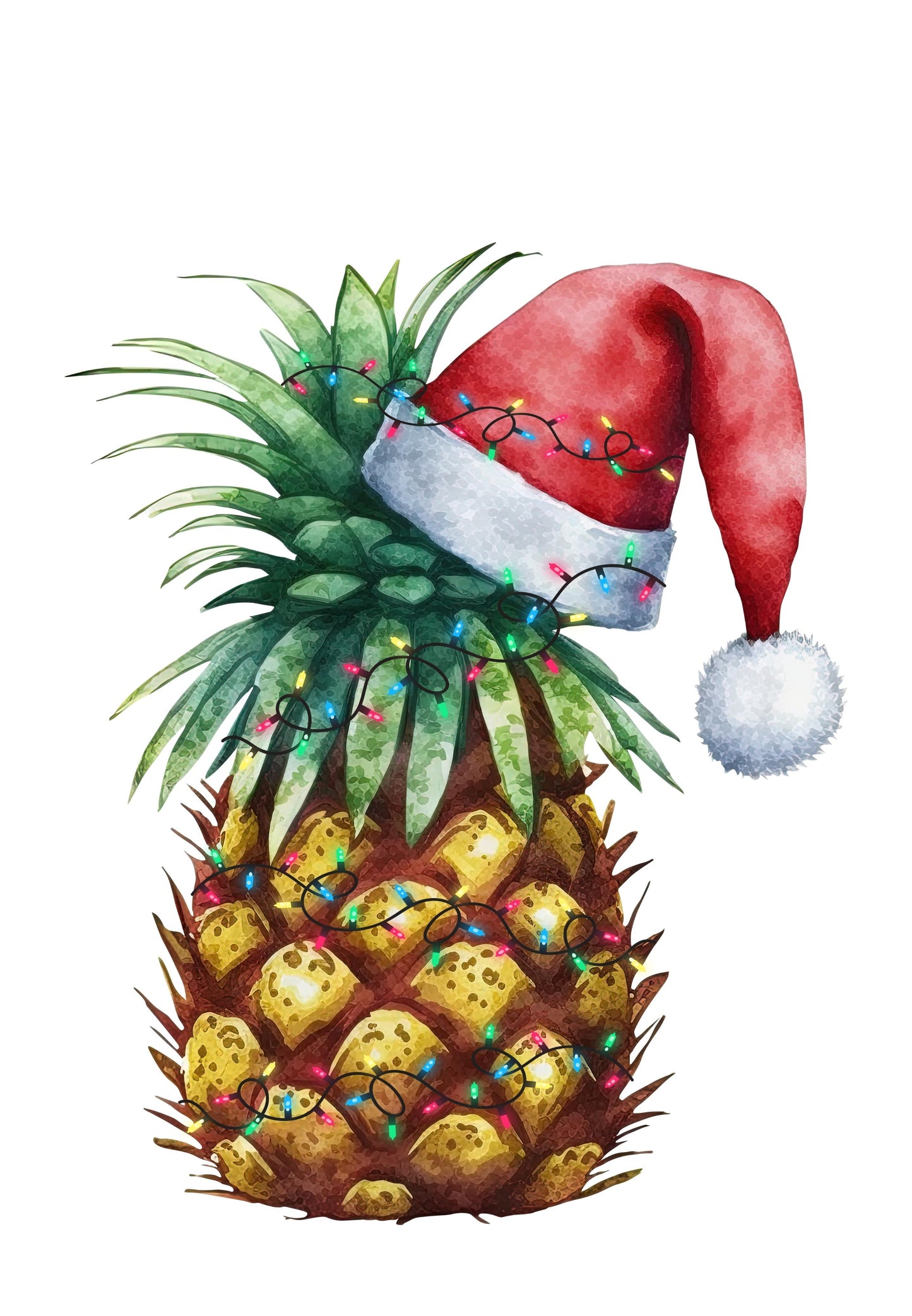 Tropical Christmas Tag