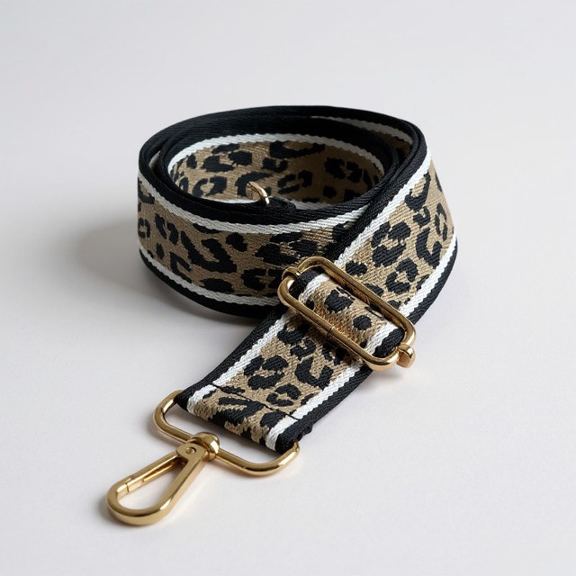 Leopard Print Crossbody Bag Strap