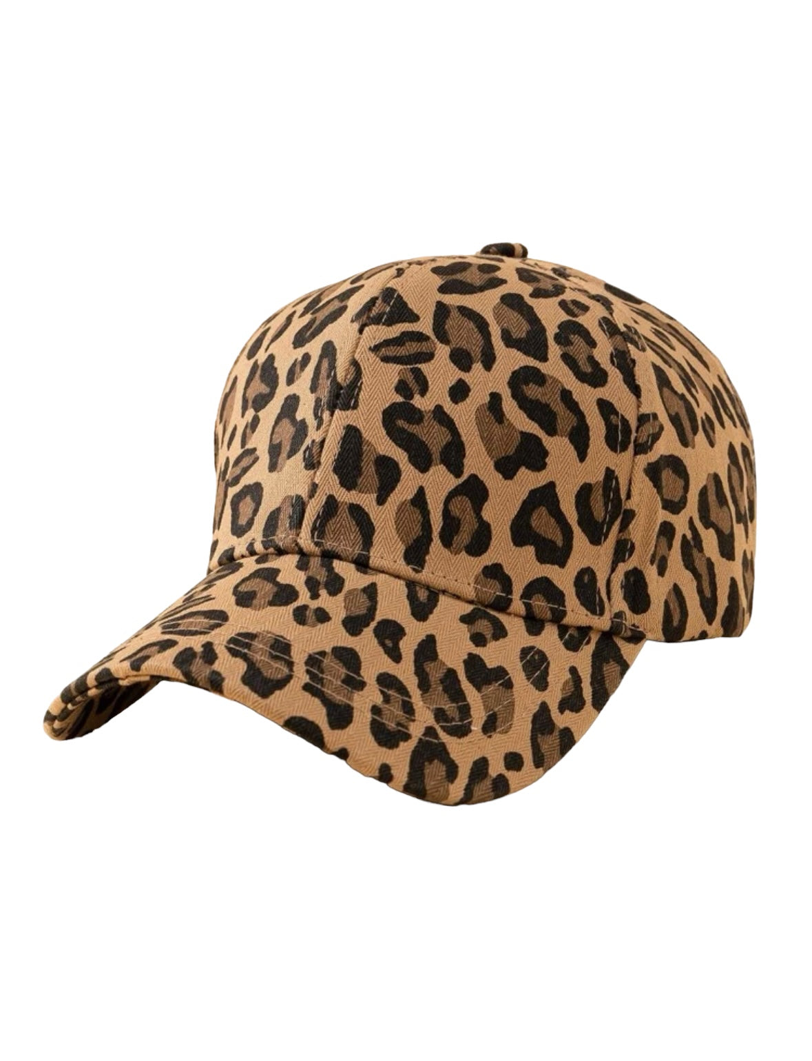 Leopard Print Baseball Style Cap