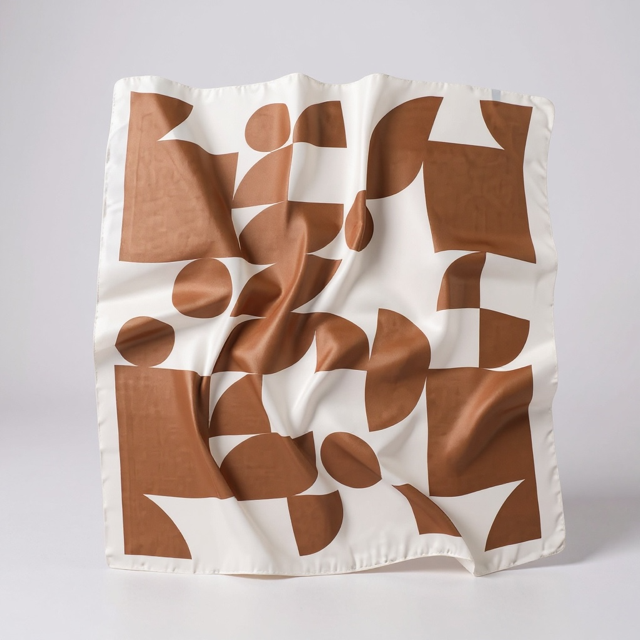milan print bandana scarf