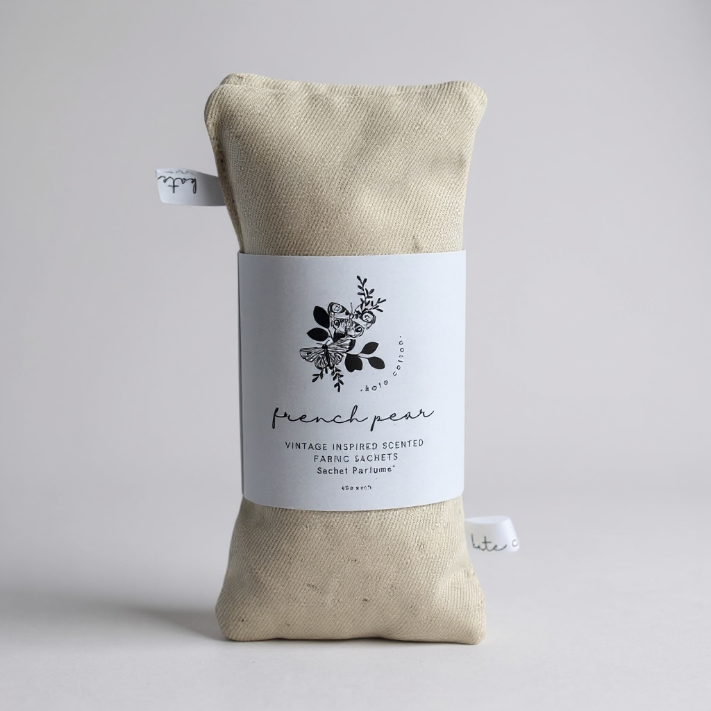 kate cotton french pear vintage style scented sachets