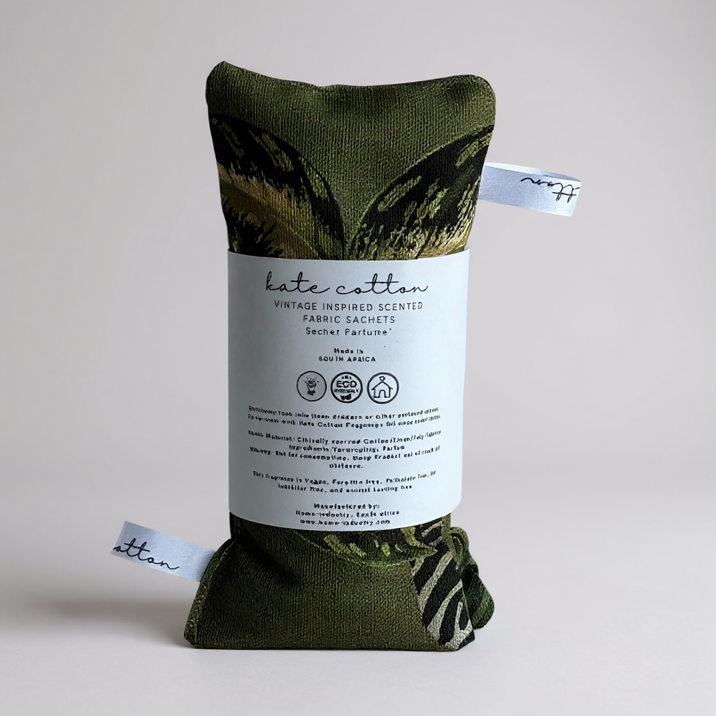 kate cotton rooibos aloe & mint vintage style scented sachets