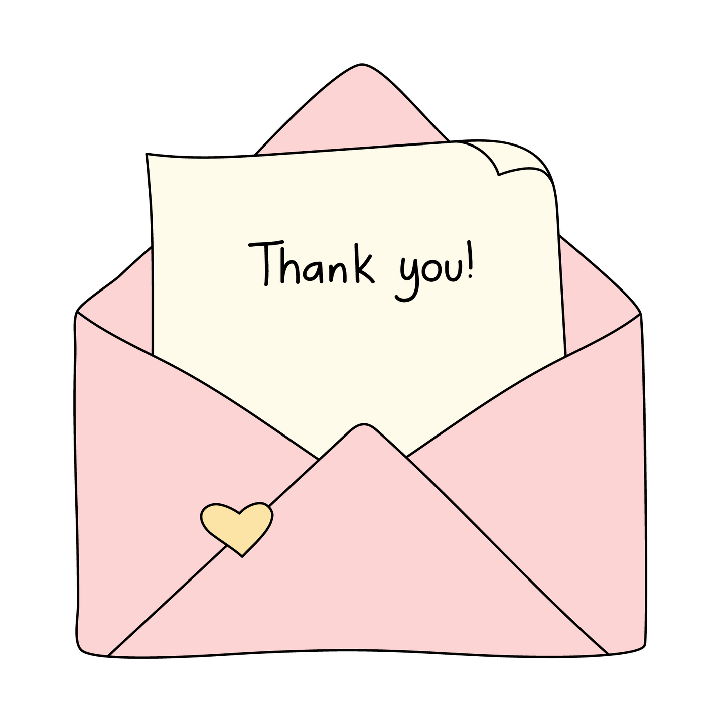 Thank You Envelope Card