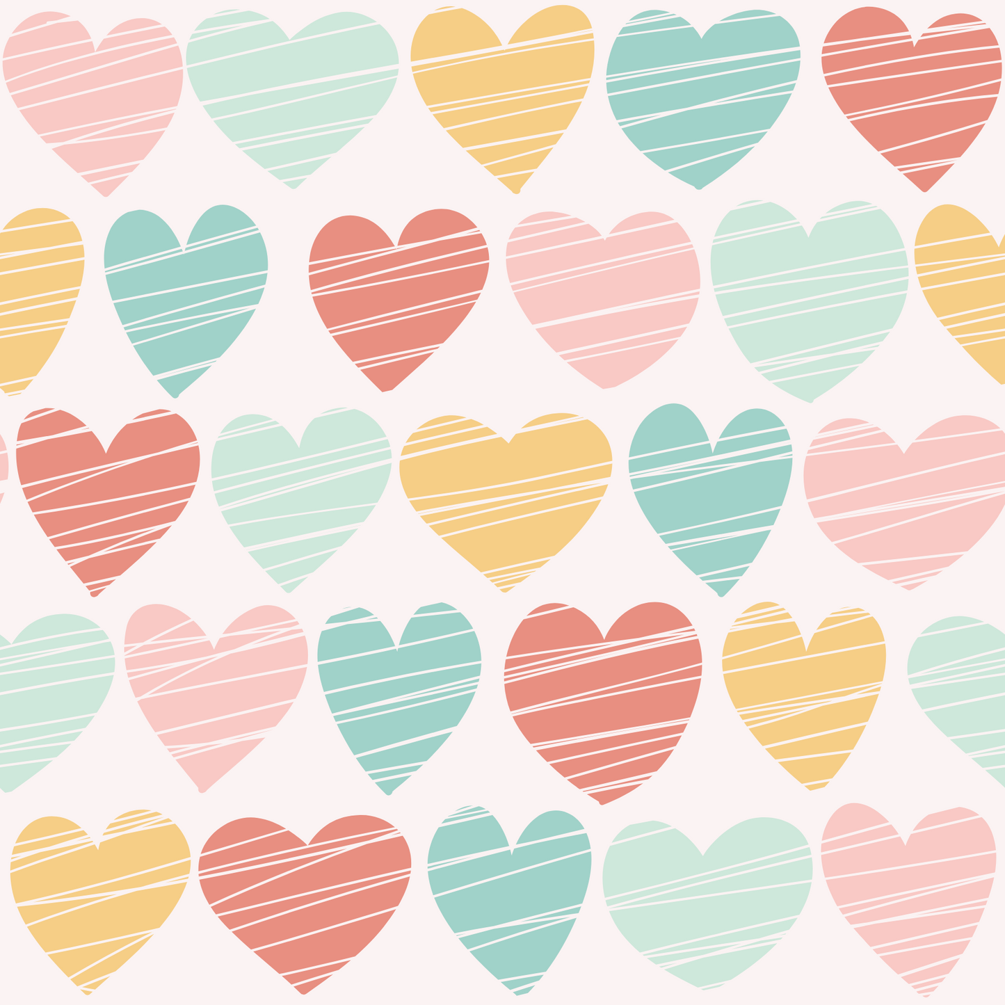 Hearts Card