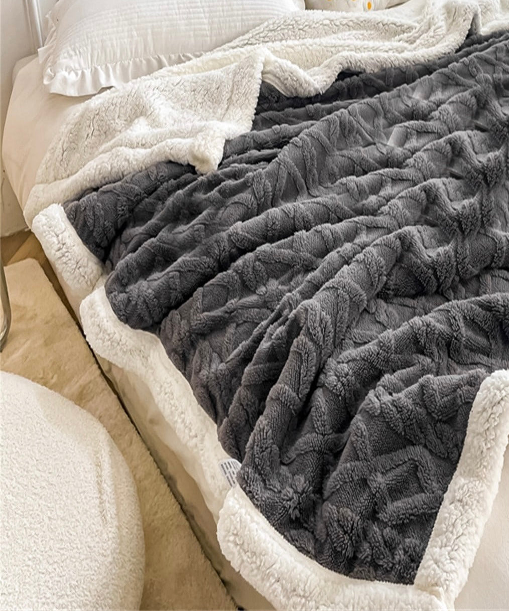 The big sherpa snuggle throw
