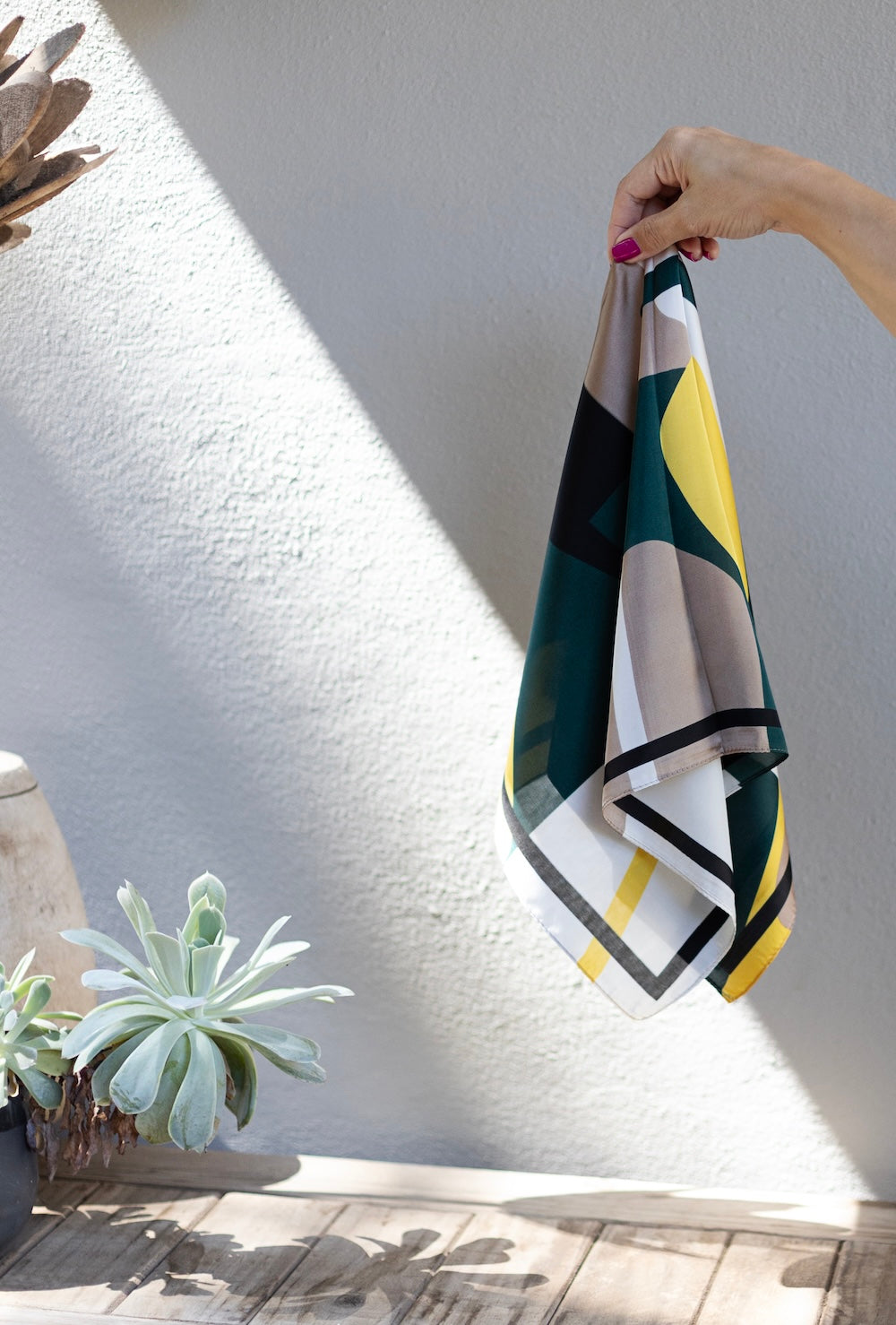 Home-industry scarves