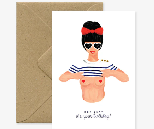 Hey Sexy Birthday Card