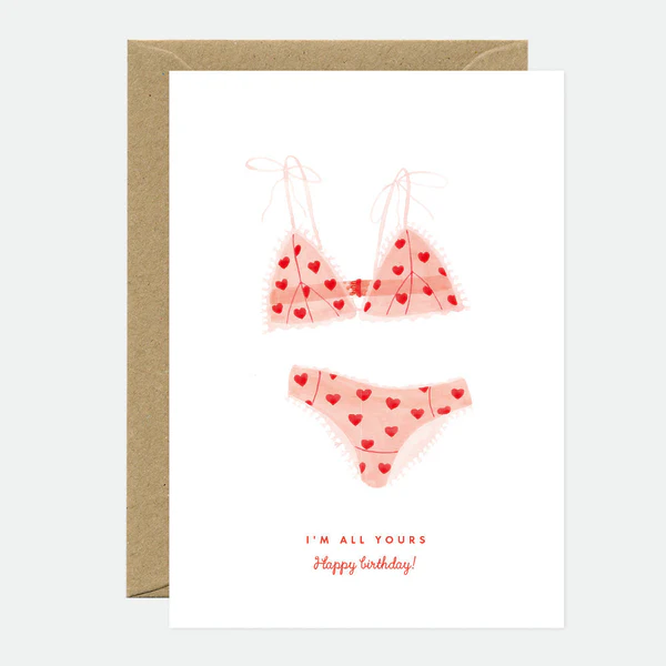 I'm All Yours Card