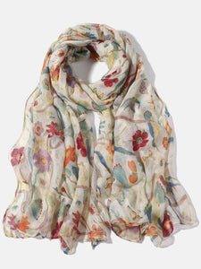Samantha Floral Print Scarf