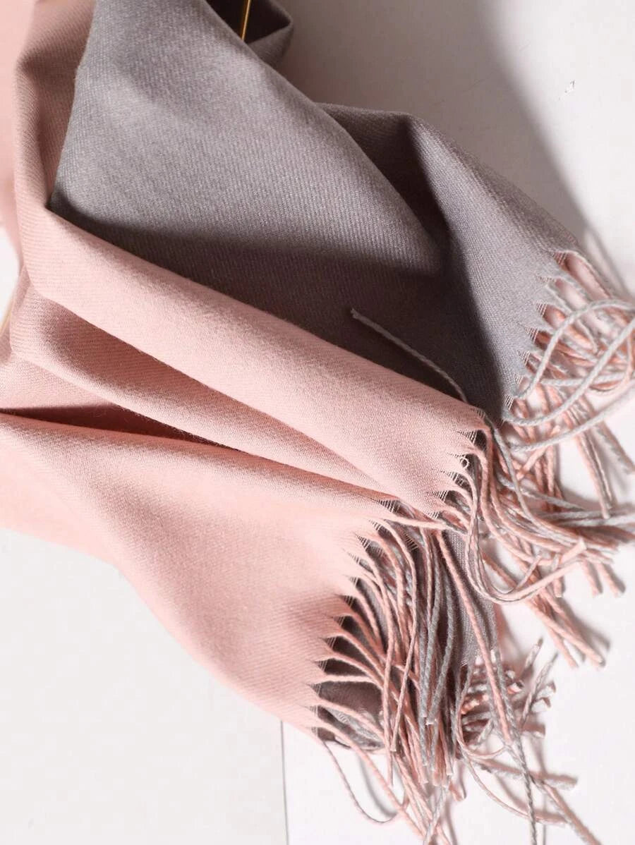 Pink Woven Scarf