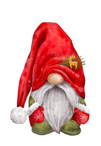 Happy Dwarf Christmas Tag