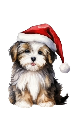 Precious Puppy Christmas Tag