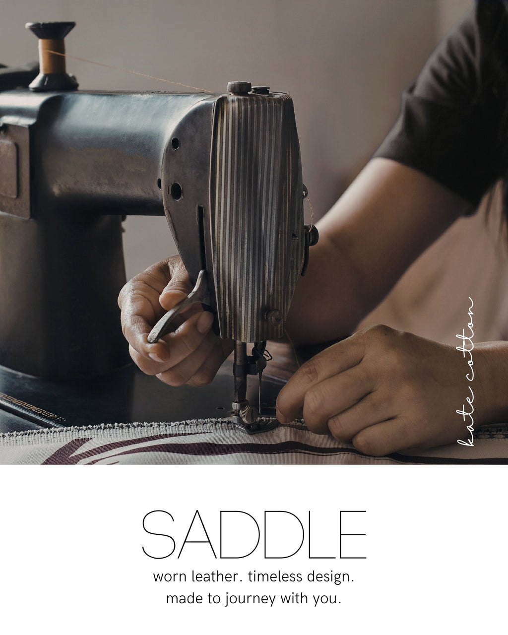 saddle leather tote bag - chestnut