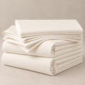 Kate Cotton Ecru 600tc Flat Sheet