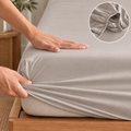 Kate Cotton Pebble 600tc Fitted Sheet