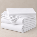 Kate Cotton White 600tc Flat Sheet