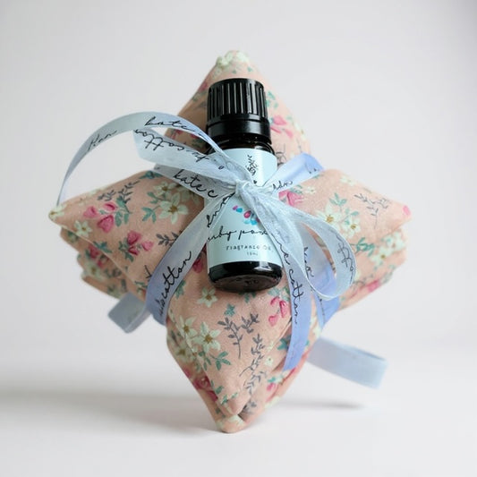 kate cotton baby powder scented stack with free oil