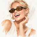 vanté 1179 sunglasses- black|amber
