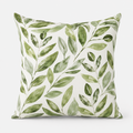 kate cotton sage leaf 50x50 scatter
