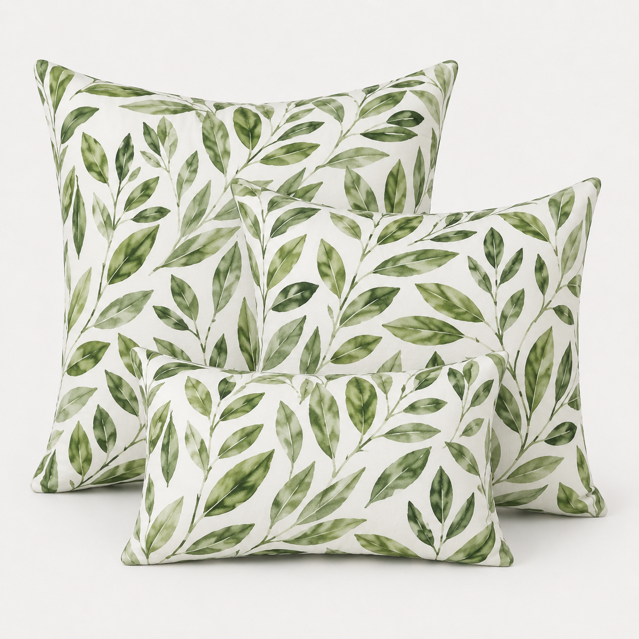 kate cotton botanical sage leaf scatters