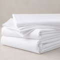 Kate Cotton White 500tc Flat Sheet