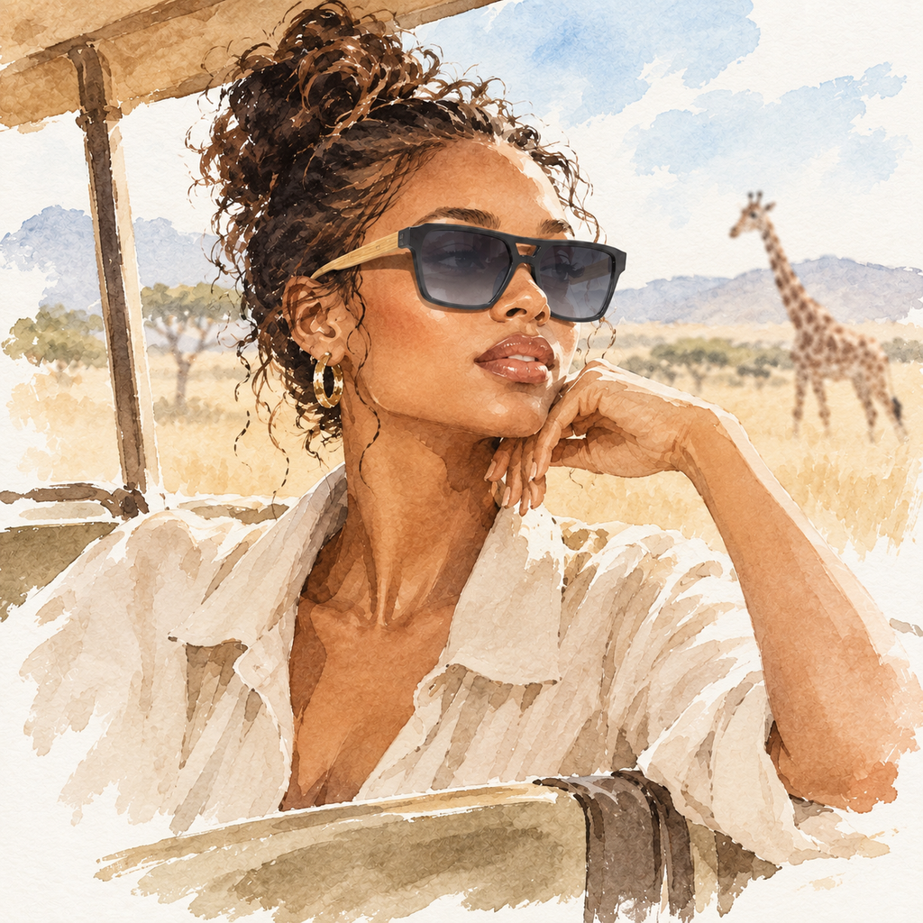 vanté 1507 polarized sunglasses - smoke|bamboo