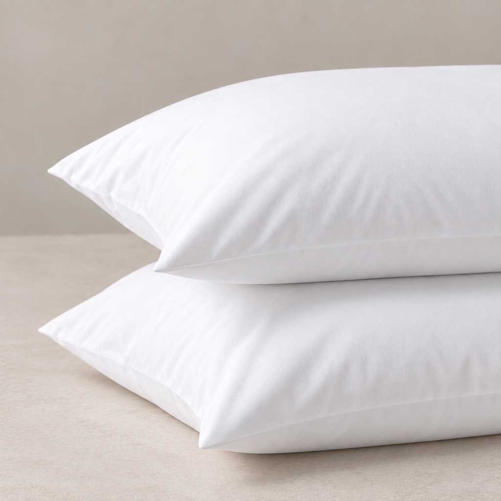 Kate Cotton White 500tc Pillowcase