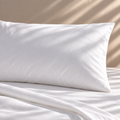 Kate Cotton |  White 200tc Percale Pillowcase