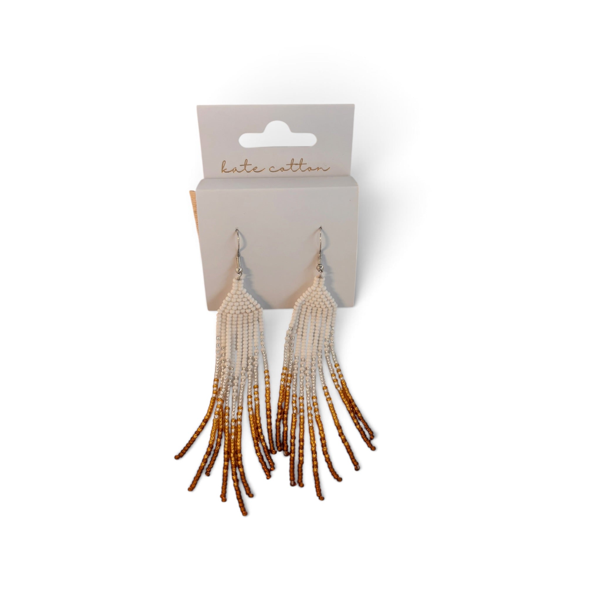amara  beaded earrings - made in sa