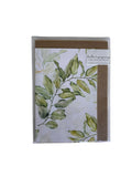 kate's papery lemongrass card - blank inside