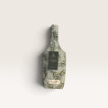 festive wine carrier - pomegranate floral