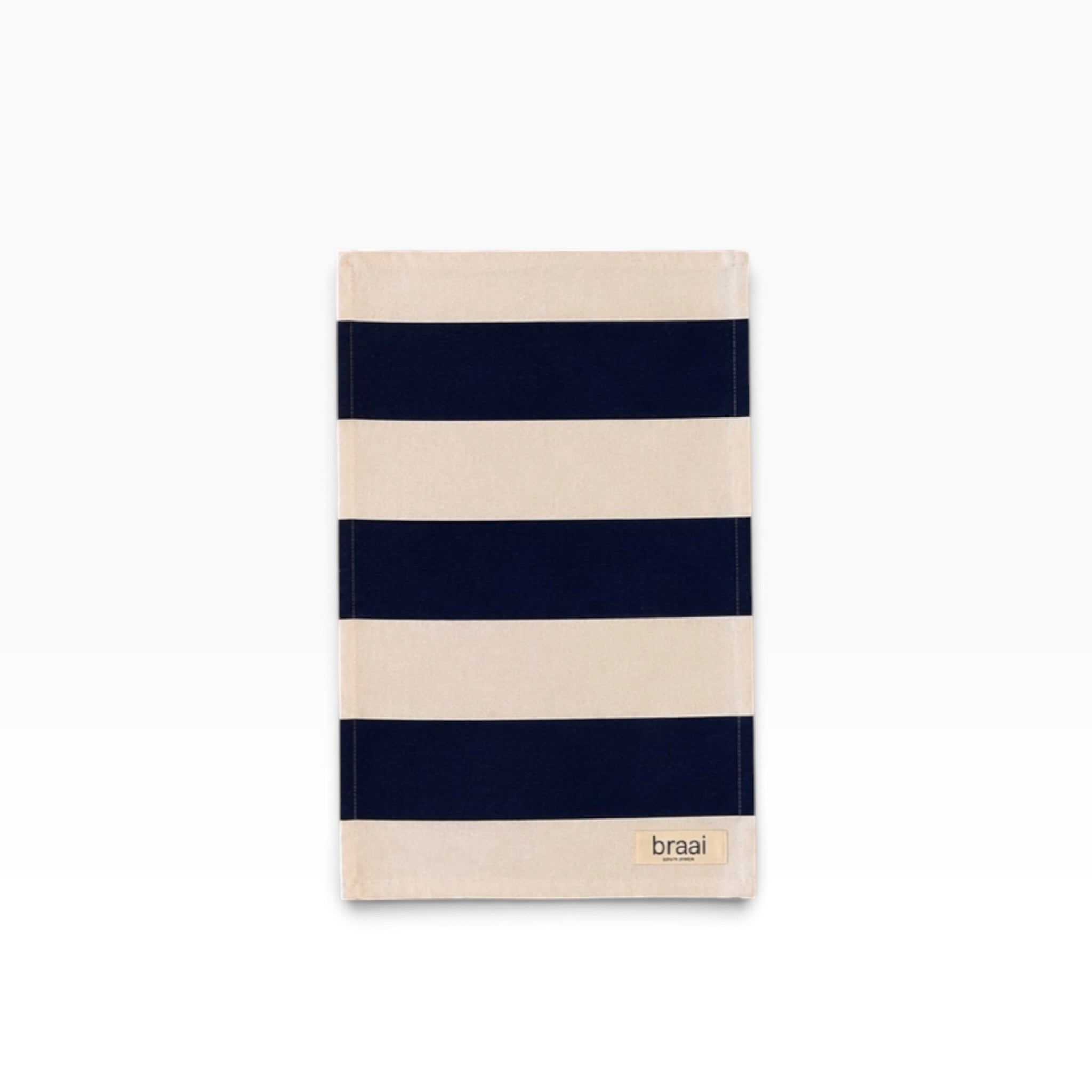 Braai South Africa | Braai Cloth - Rugby Stripe Navy
