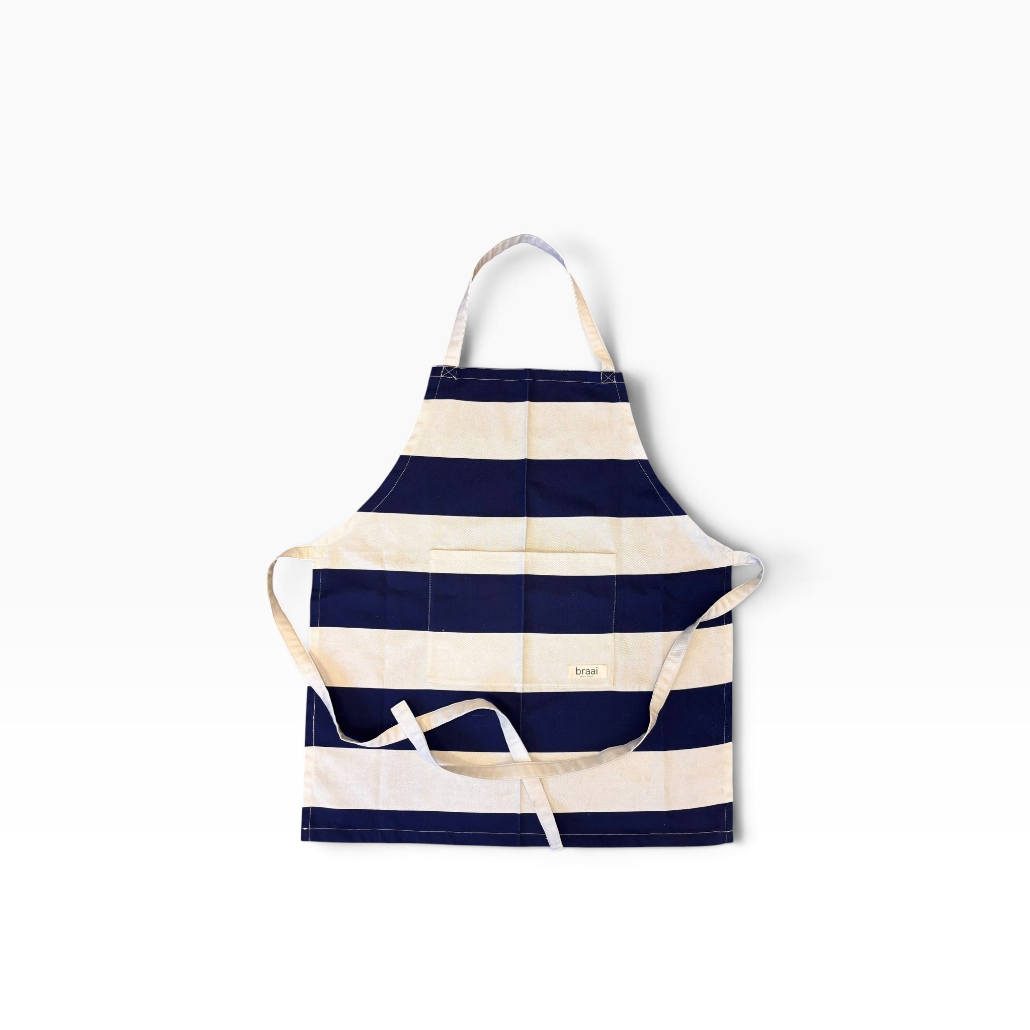 Braai South Africa | Apron - Rugby Stripe Navy
