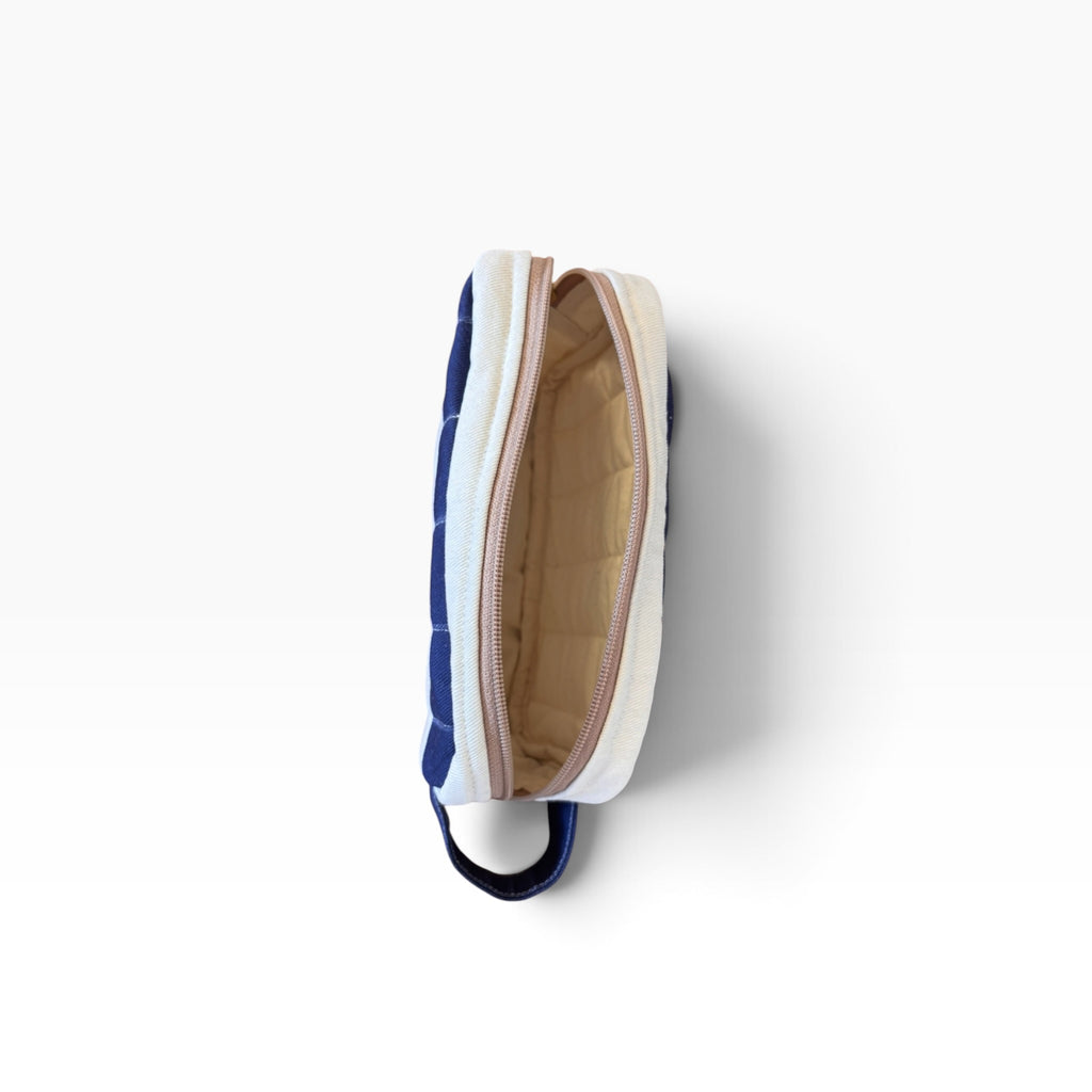 Braai South Africa | Toiletry Bag - Rugby Stripe Navy