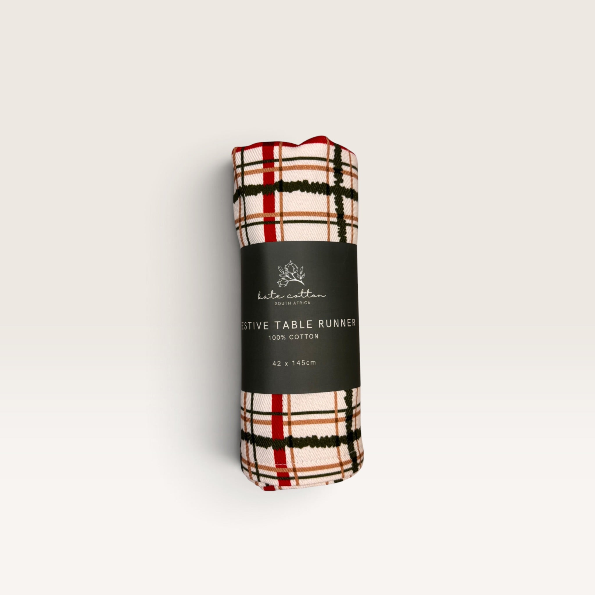Festive Table Runner - Tartan