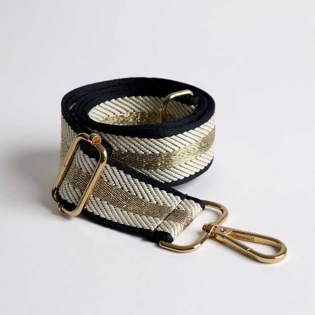 Chanelle Stripe Crossbody Bag Strap