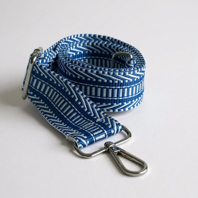 Antibes Crossbody Bag Strap - Bleu