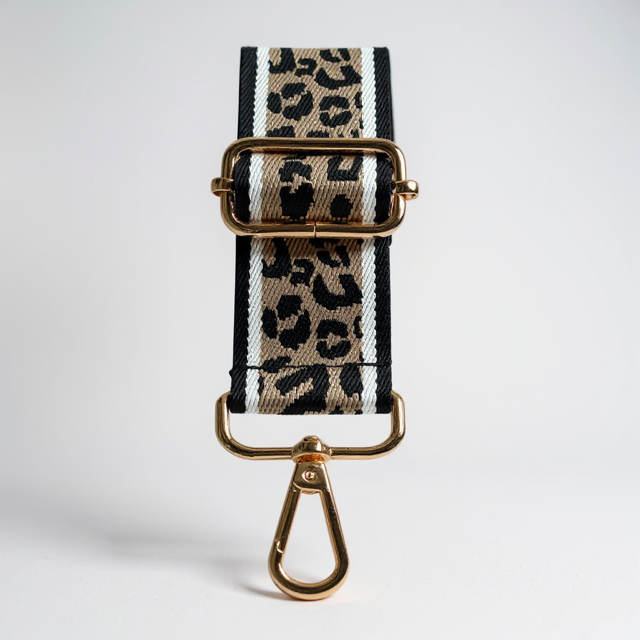 Leopard Print Crossbody Bag Strap