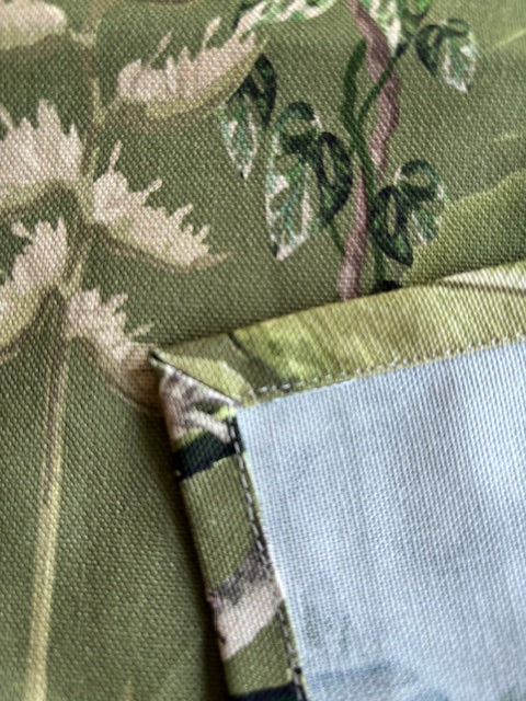 safari greens table runner