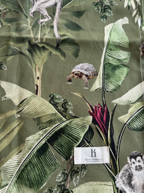 safari greens table runner
