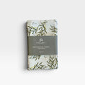 festive tea towel - mistletoe sage