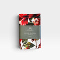 festive tea towel - pomegranate floral