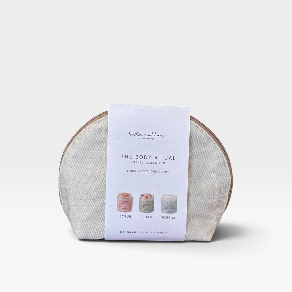 kate cotton - the body ritual travel collection