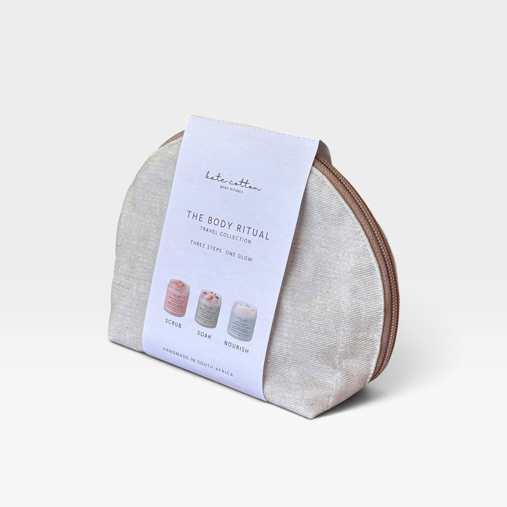 kate cotton - the body ritual travel collection