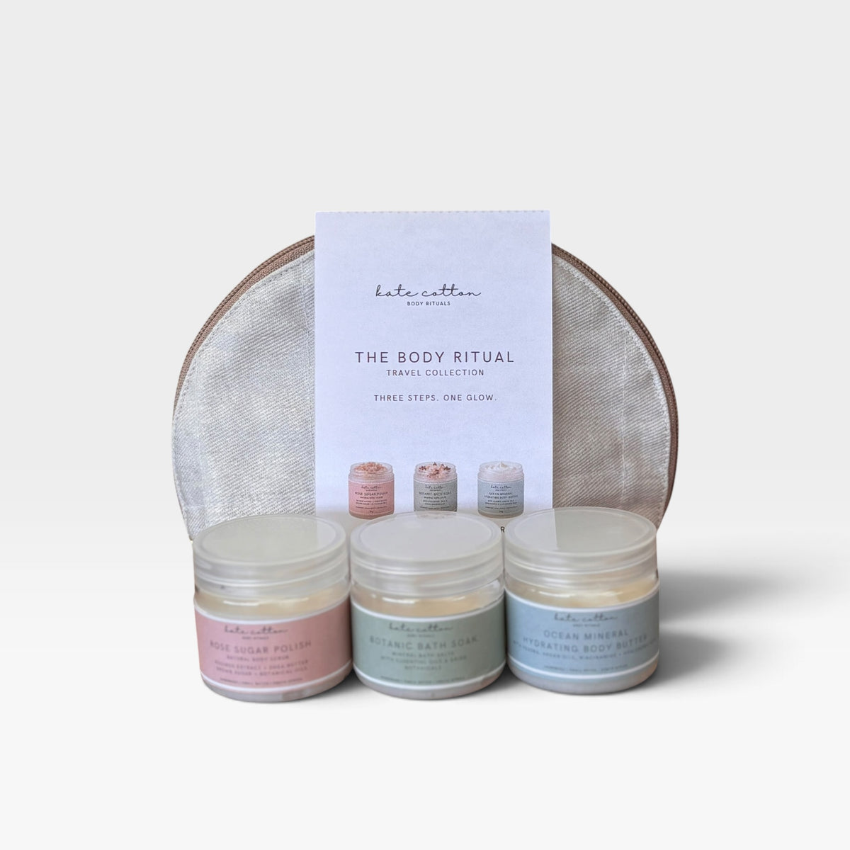 kate cotton - the body ritual travel collection