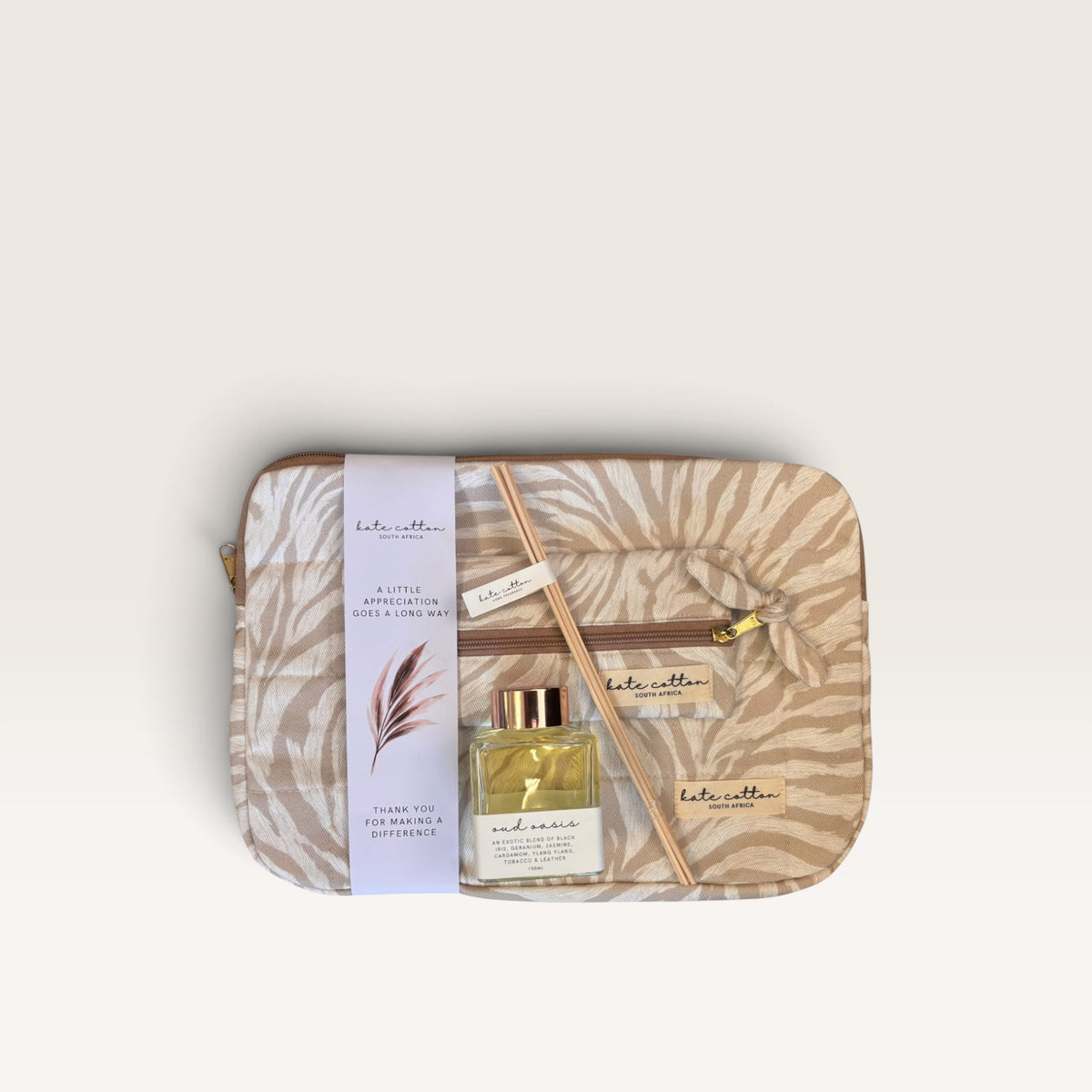 kate cotton the work day edit - animal cream & oud