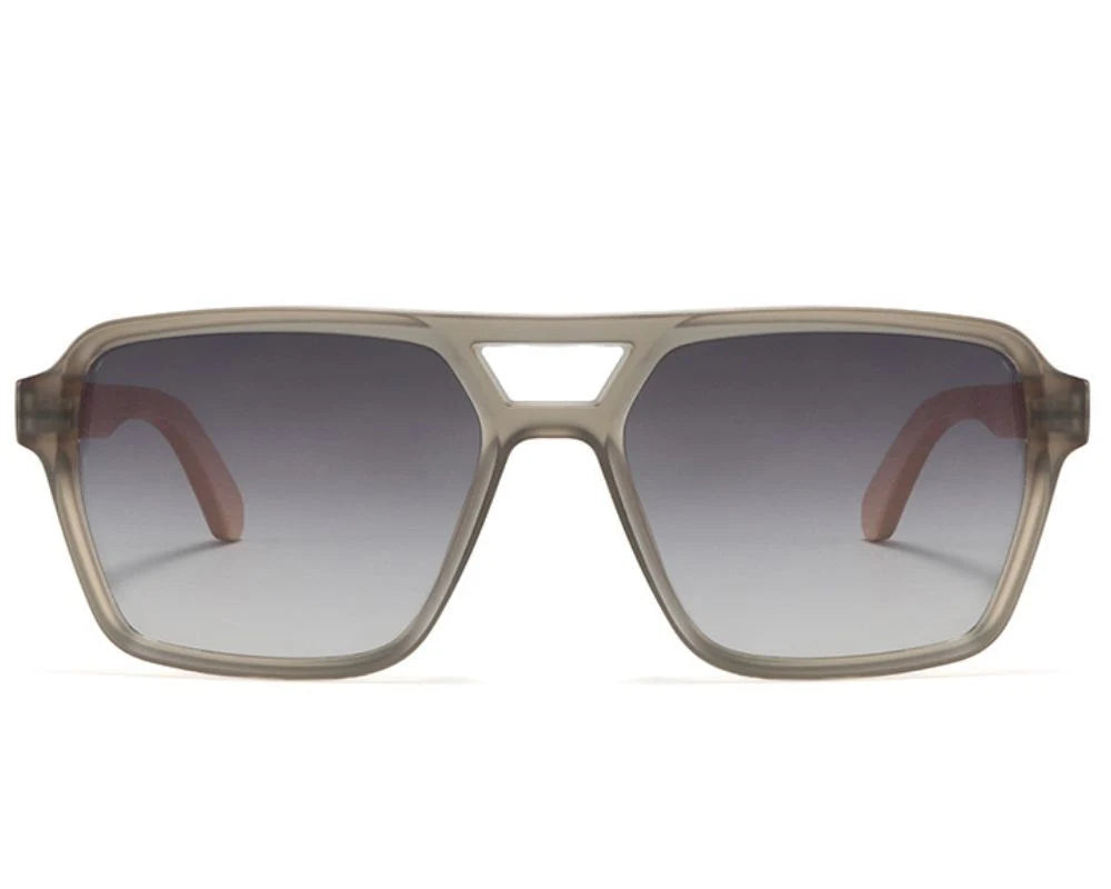vanté 1507 polarized sunglasses - smoke|bamboo