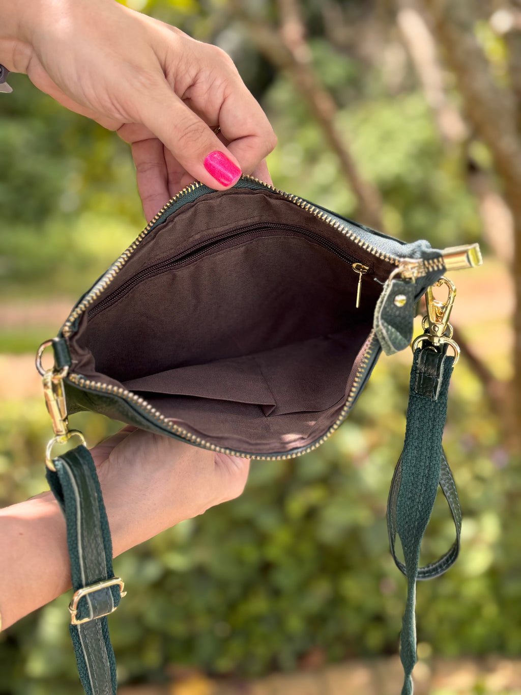 Soho Mini Crossbody – Genuine Leather 2-in-1 Bag